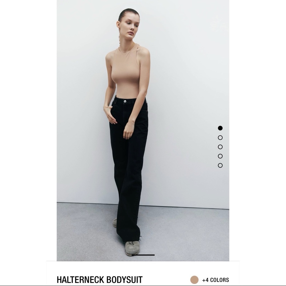 Zara Halterneck bodysuit